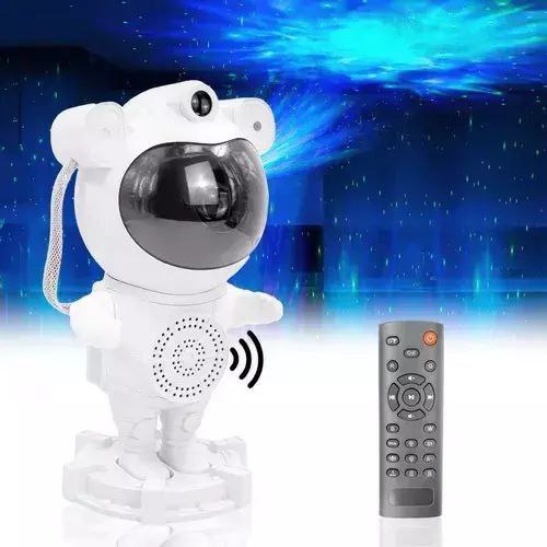 Astronaut Galaxy Projector Night Light with Bluetooth Speaker